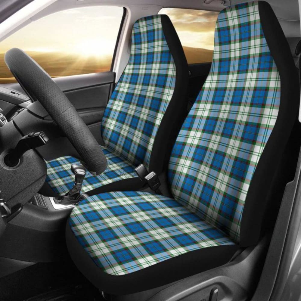 Premium Alberta Dress Canada Tartan Car Seat Covers - Authentic Scottish Plaid Design for Cars, SUVs & Trucks | Perfect for Road Trips, Daily Commutes & Tartan Lovers