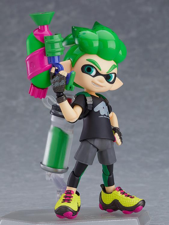 Figma #462 DX Inkling Boy Two Pack - Splatoon Action Figures for Kids & Collectors - Perfect for Gaming Decor, Gift Giving & Display