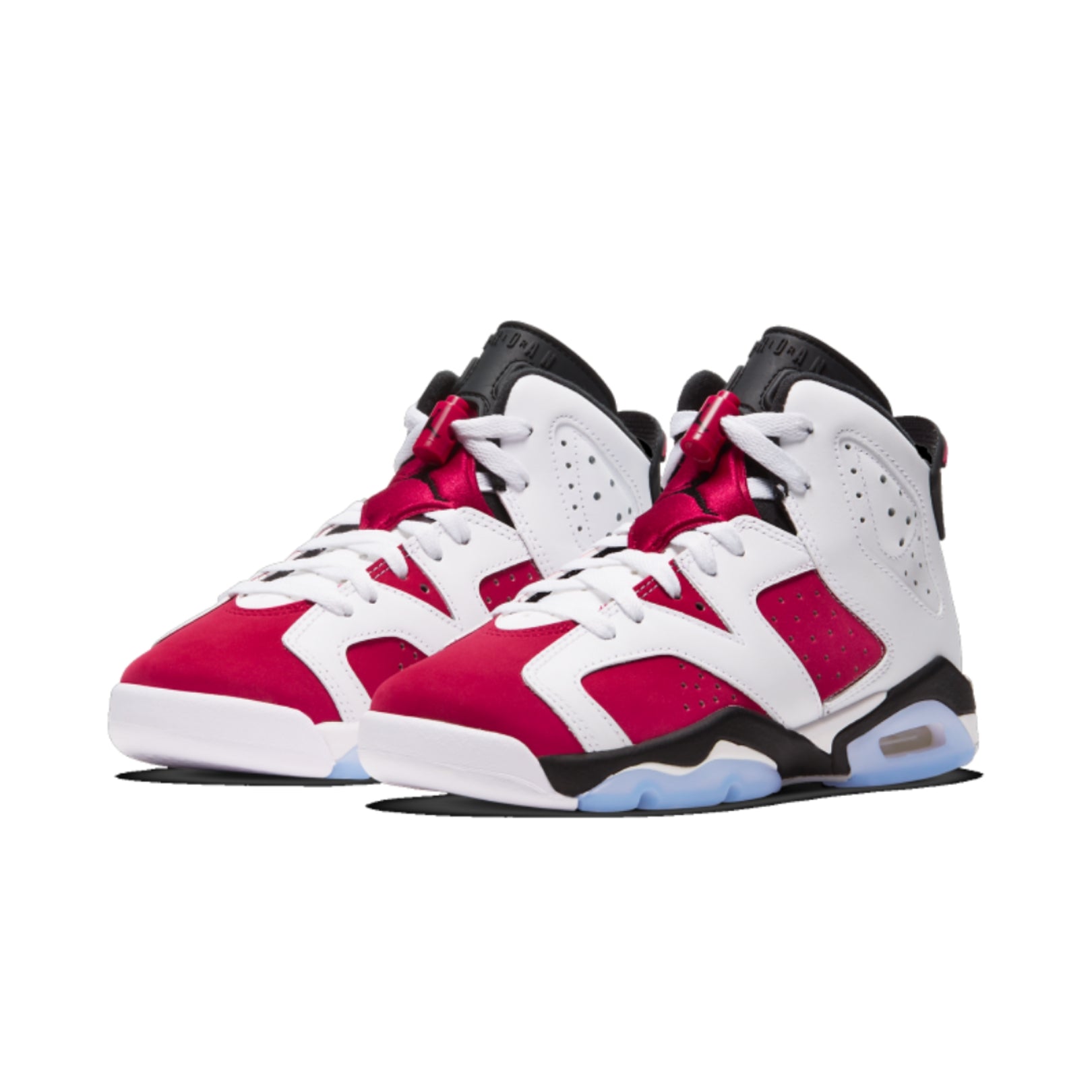 Air Jordan 6 Retro GS Carmine 2021 - Kids' Basketball Shoes for Girls, Pink & White Sneakers - Perfect for School, Sports & Casual Wear
