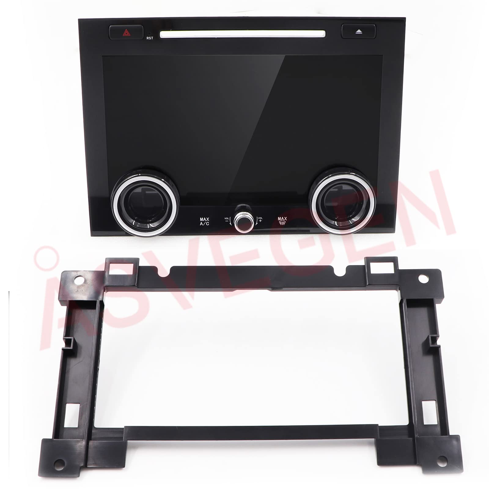 10 Inch LCD Touch Screen Air Conditioning Climate Control Panel for Land Rover Range Rover Vogue L405 2013-2017 | Upgrade Version with Installation Guide | ASV-LRAC10-US | Perfect for Car Interior Upgrade & Temperature Control