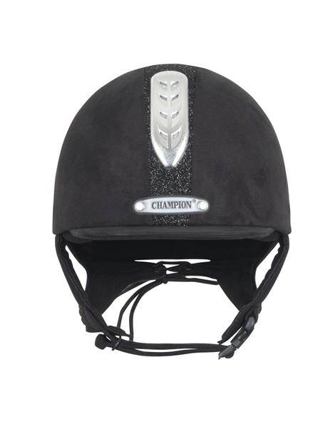 Champion Junior X Air Plus Dazzle Equestrian Helmet for Kids - Lightweight & Ventilated Riding Hat for Horseback Riding, Show Jumping & Dressage