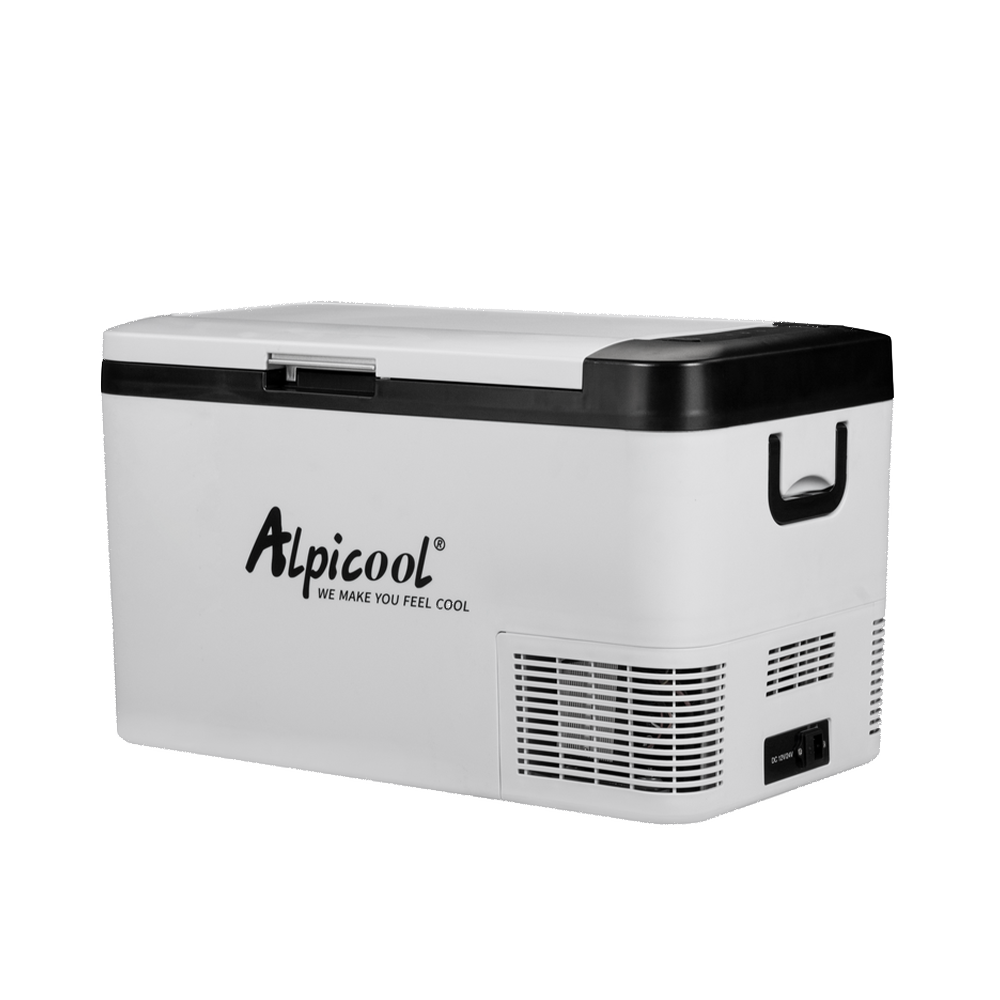Alpicool K25 12V Portable Car Refrigerator Freezer - Compact Mini Fridge for Road Trips, Camping & Tailgating - 25L Car Cooler with DC/AC Power & Digital Display