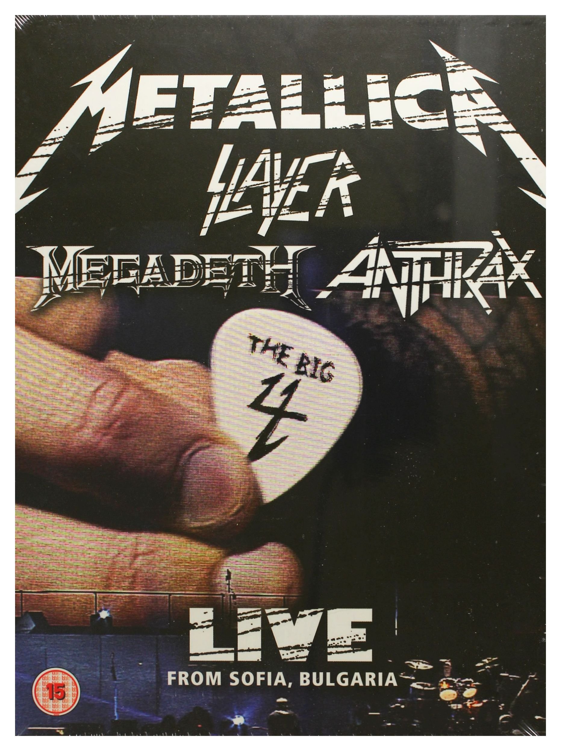 Big Four: Live from Sonisphere - Super Deluxe Edition | Thrash Metal Concert DVD | Perfect for Metal Fans & Music Collectors | Great for Parties, Gifts & Home Entertainment