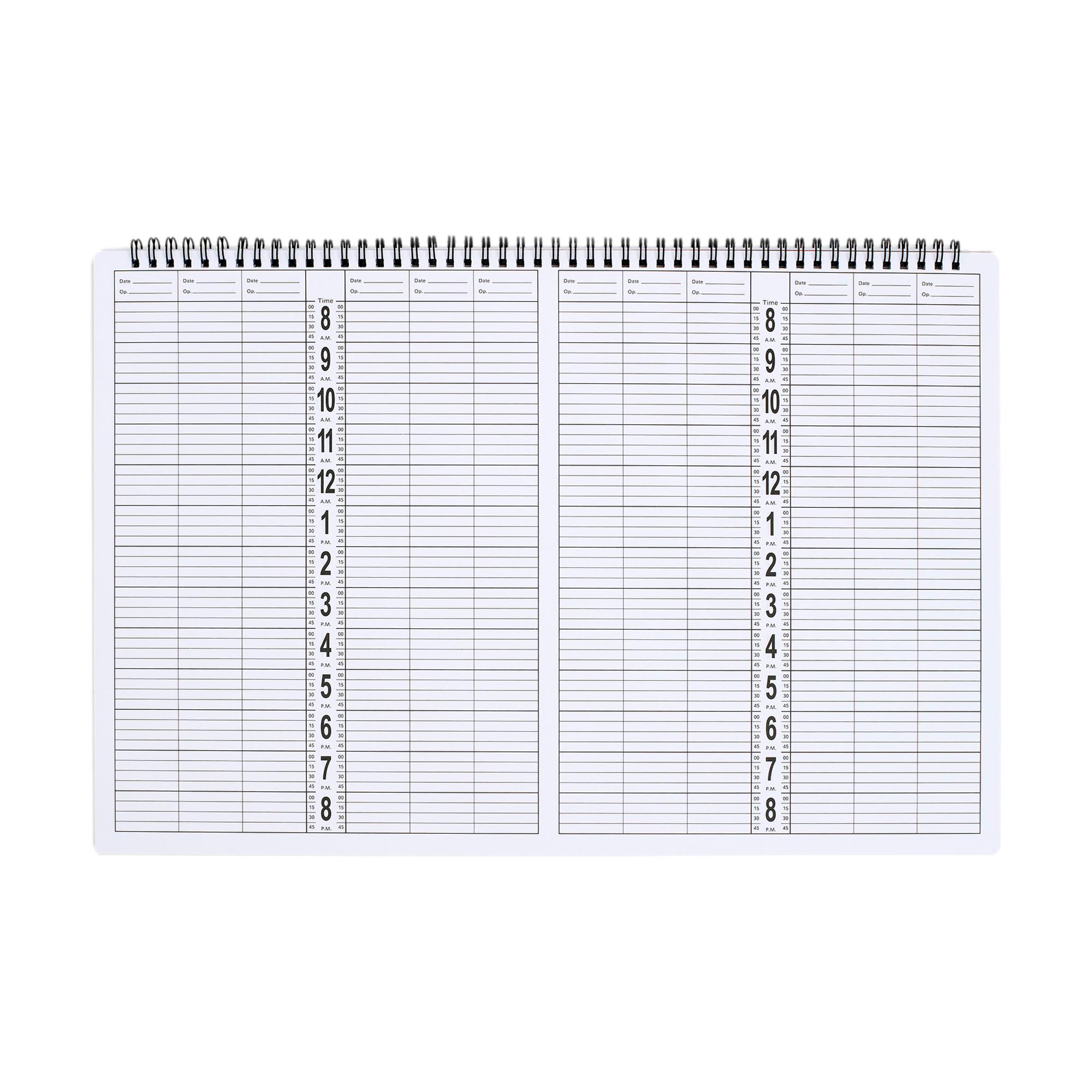 Professional Appointment Book Planner - Organize Your Schedule & Boost Productivity | Perfect for Business, Medical, and Personal Use