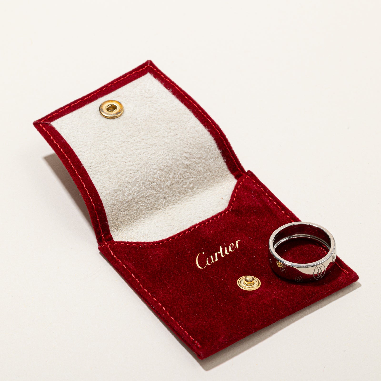 Cartier Happy Birthday Ring - Size 10.5 - Cartier 65 - Luxury Anniversary & Birthday Gift for Women - Perfect for Celebrations & Special Occasions
