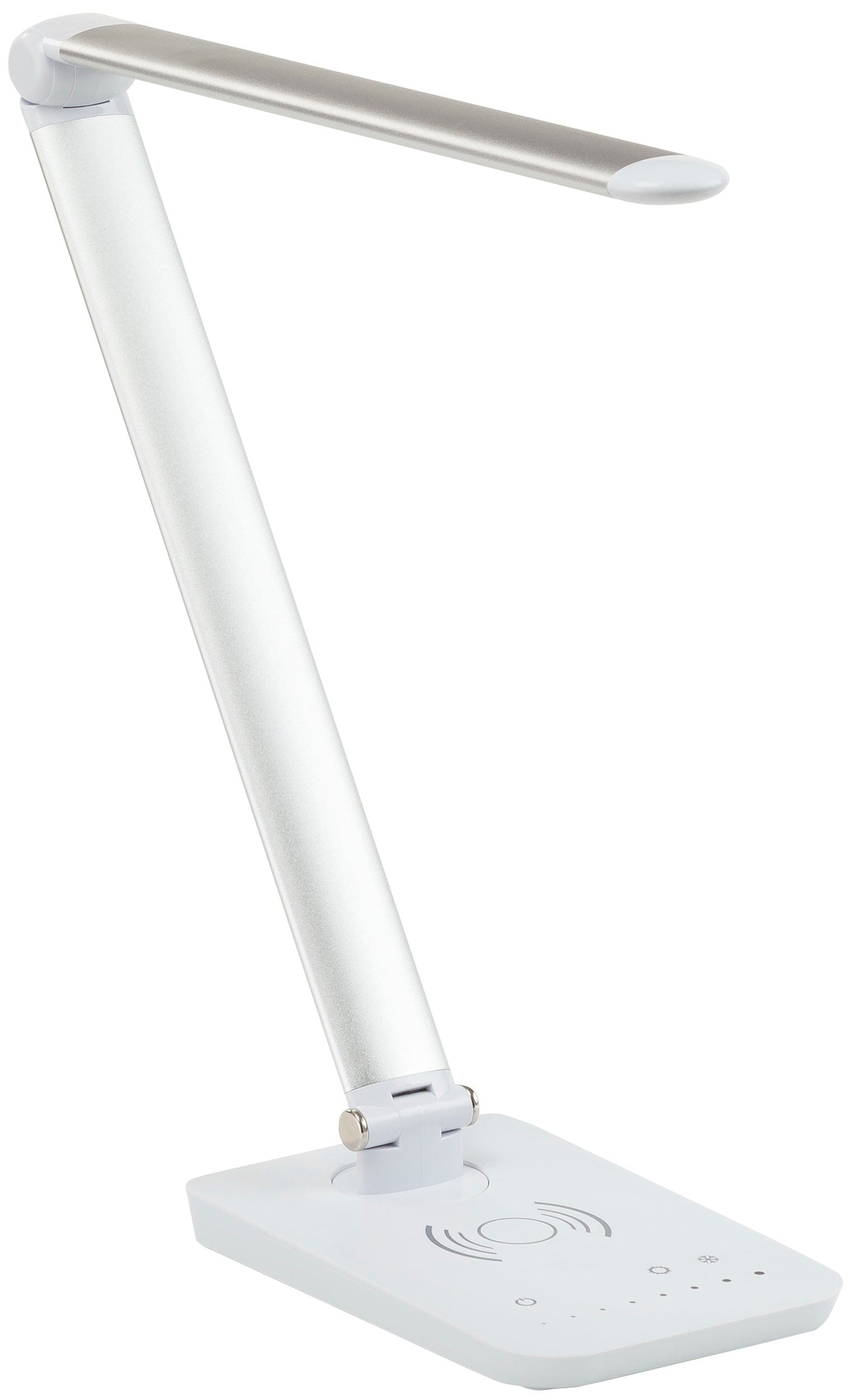 Vamp™ LED Wireless Charging Lamp with Qi-Certified Fast Charging - Modern Nightstand Lamp with Adjustable Brightness & USB Port for Bedroom, Office, and Living Room