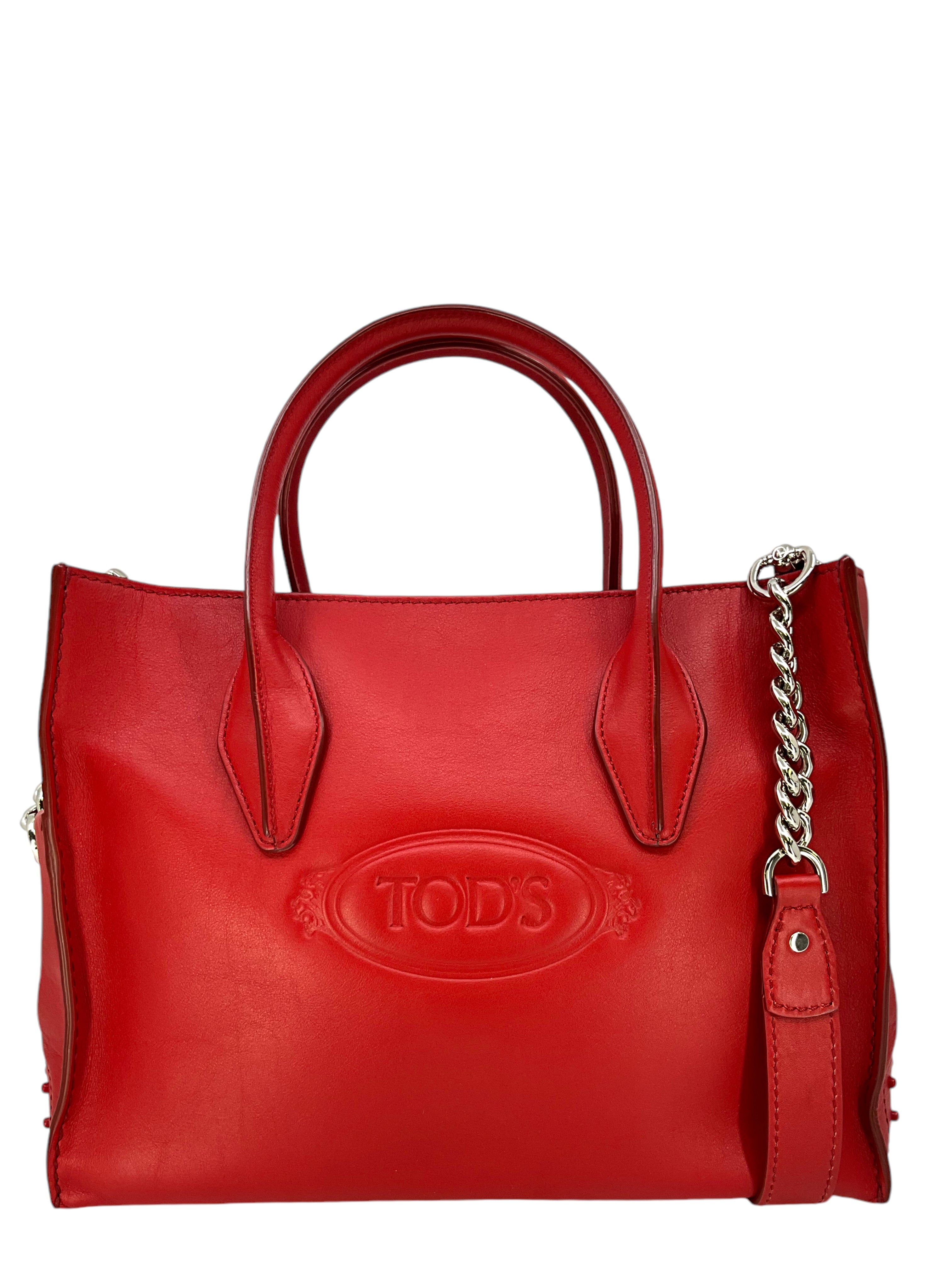 TOD'S Micro Alber Elbaz X Shopping Bag - Stylish Leather Crossbody Purse for Women | Perfect for Work, Travel & Everyday Use