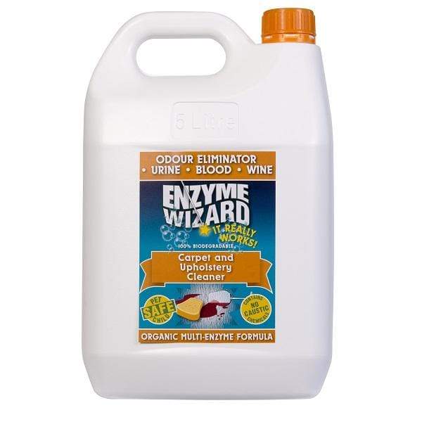 Enzyme Wizard Organic Carpet & Upholstery Cleaner - Eco-Friendly Stain Remover for Pets, Kids & Allergies | Perfect for Home, Office & Car Interior Cleaning