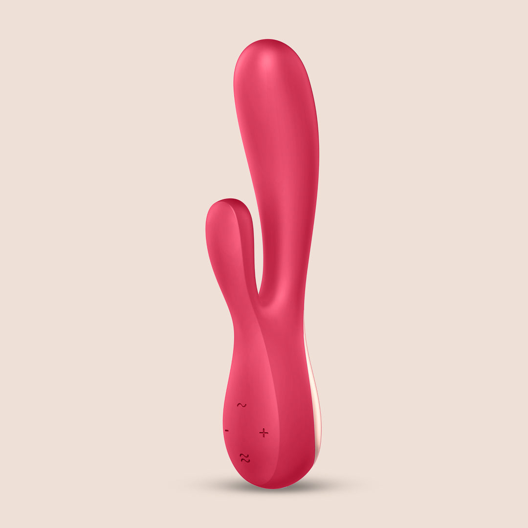 Satisfyer Mono Flex - Premium Seamless Silicone Massager for Women | Perfect for Relaxation, Stress Relief & Intimate Wellness at Home or Travel