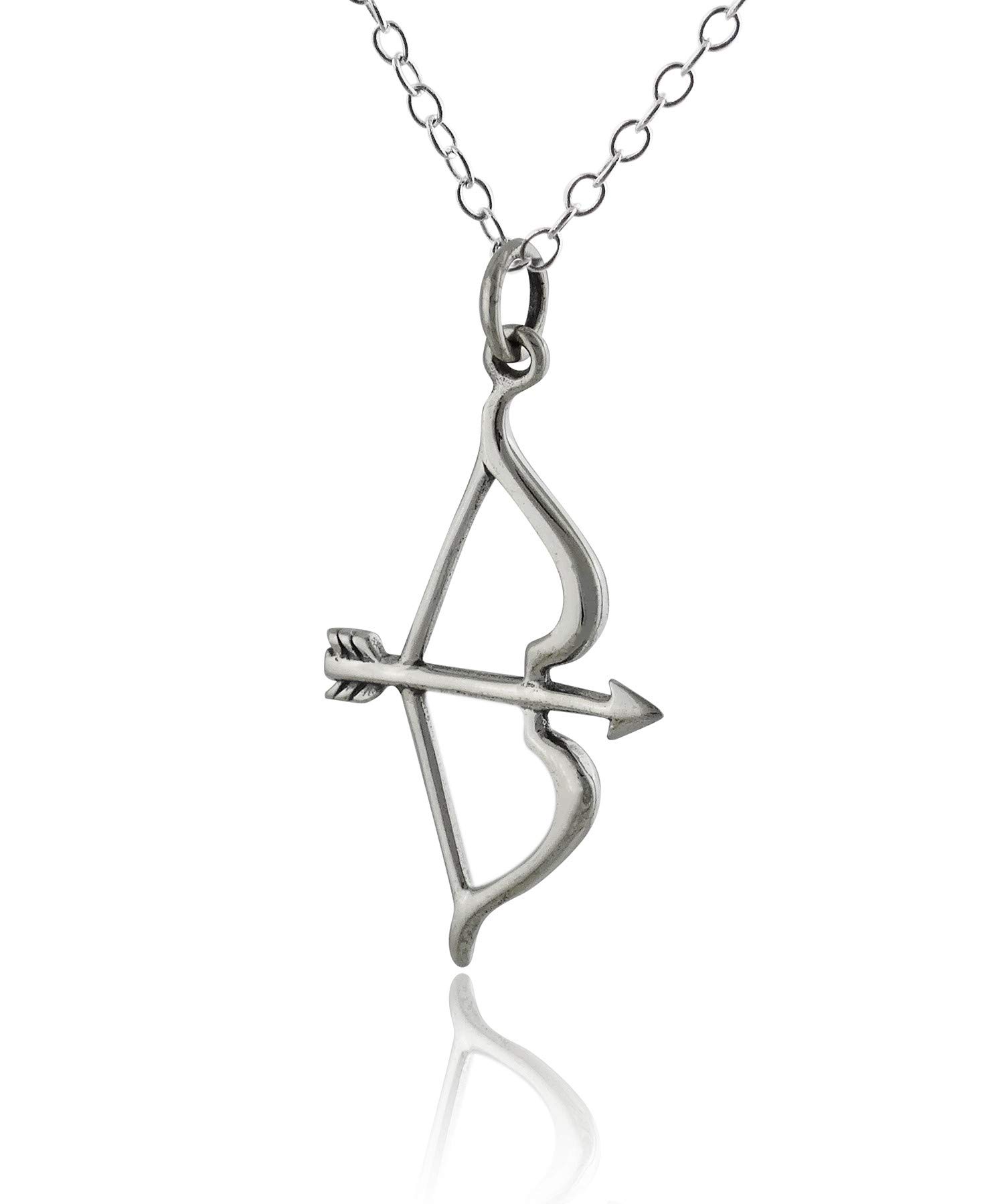 FashionJunkie4Life Unique Sterling Silver Pendant Necklace for Women - 18