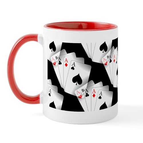 White/Red Inside - Poker Dreams Mug