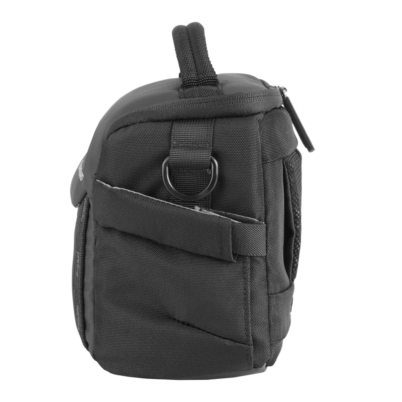 VEO 15M Black Camera Shoulder Bag - Waterproof DSLR Camera Case with Adjustable Strap for Photographers & Travel - Perfect for Outdoor Shooting, Travel Photography & Daily Use