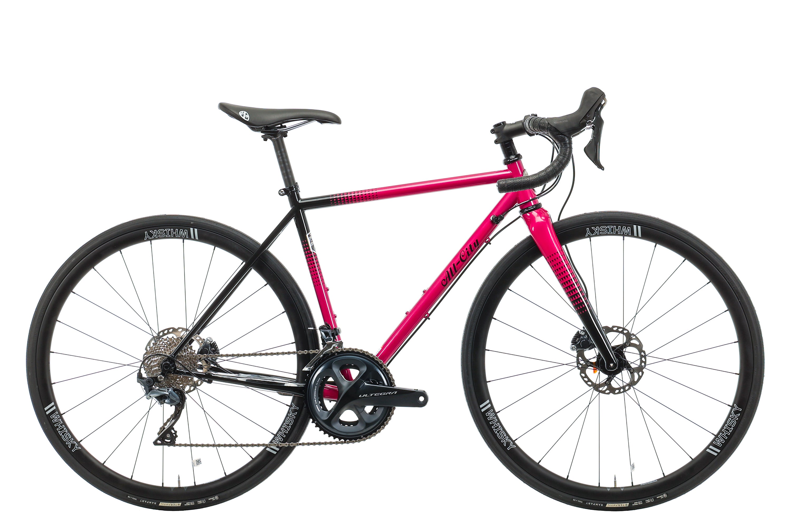 2023 All City Zig Zag Ultegra Road Bike - 46cm Lightweight Carbon Frame for Commuting & Racing | Perfect for Urban Riding & Long-Distance Cycling