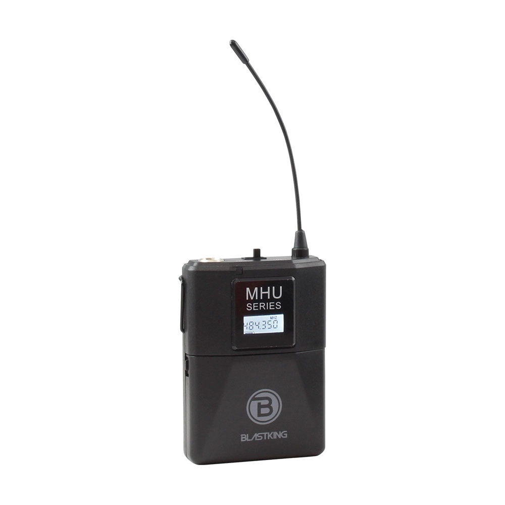Blastking Dual UHF Wireless Microphone System MHU 402MHL - Professional Karaoke & Live Performance Mic for Singers, Speakers, and Events
