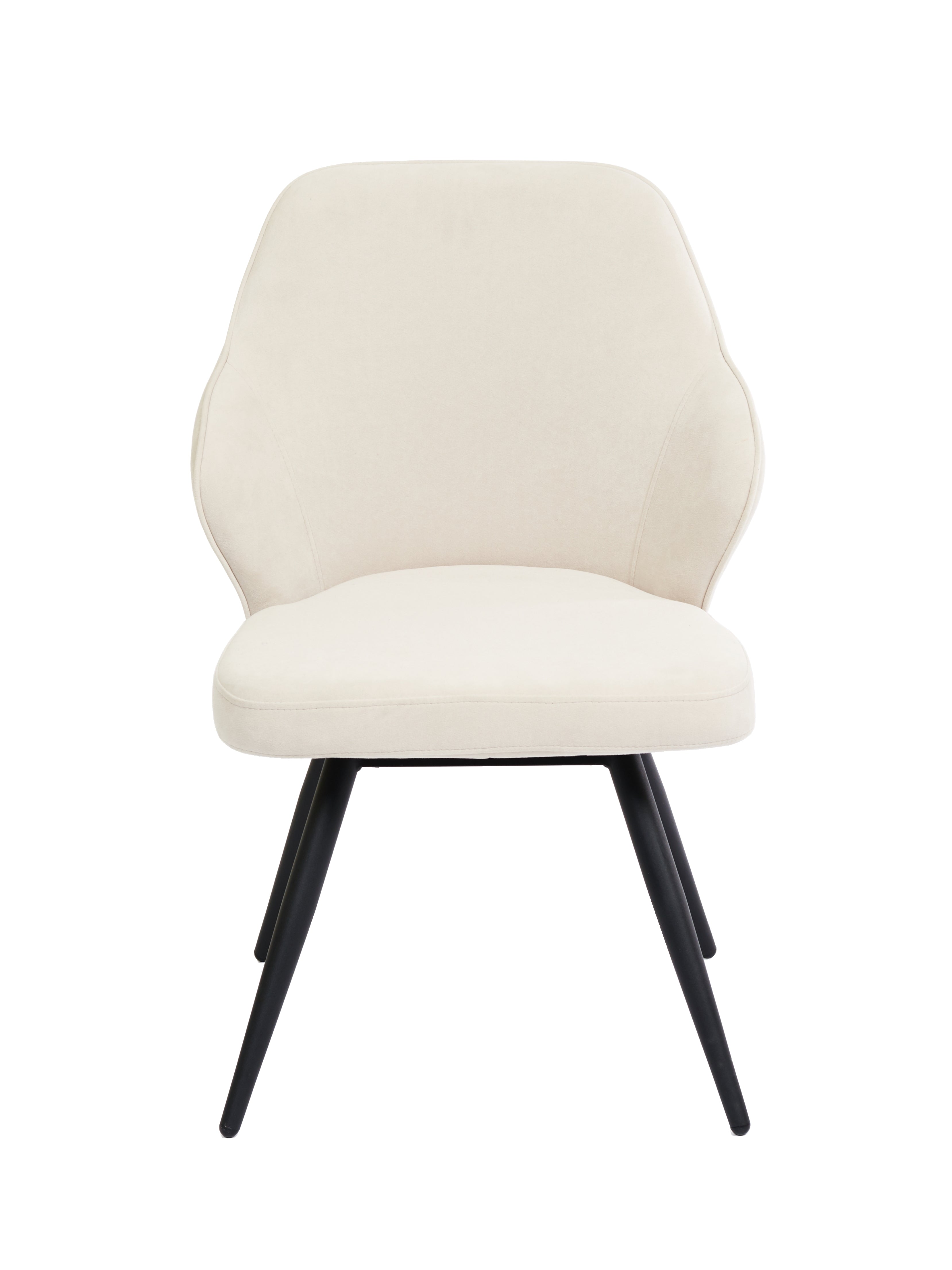 Daphne Chair in Stone - Modern Accent Seating for Living Room, Bedroom & Office - Stylish & Comfortable Home Decor