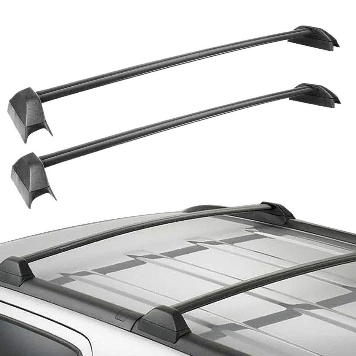 Universal Roof Rack Cross Bars for 2002-2006 Honda CR-V | Heavy Duty Aluminum Cargo Carrier | Perfect for Road Trips, Camping & Outdoor Adventures