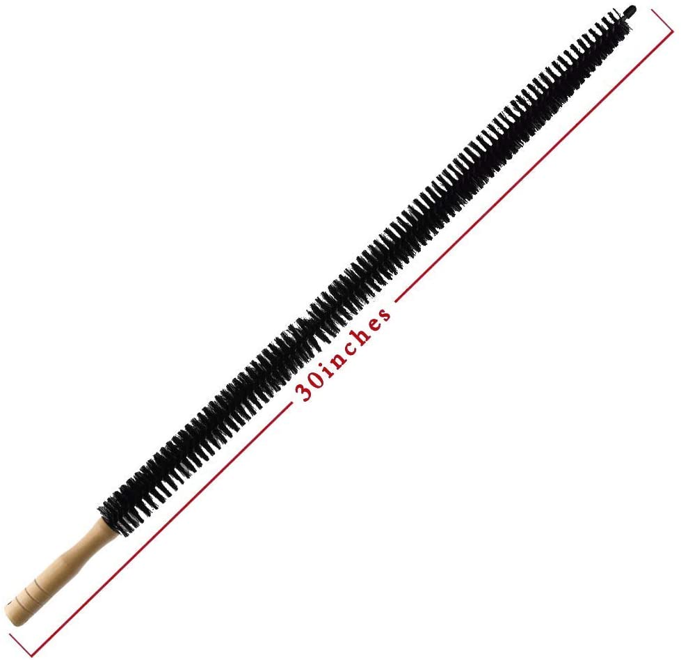 ComfortBilt Pellet Stove 26-30 Inch Exhaust Port Cleaning Brush - 2 Pack Set for Efficient Stove Maintenance | Perfect for Wood Pellet Stoves, Fireplace Cleaning & Chimney Maintenance