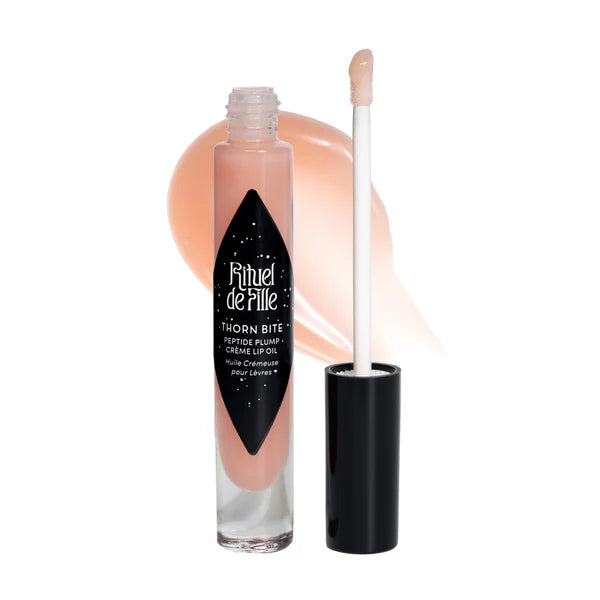 Thorn Bite Peptide Plumping Lip Oil - Hydrating & Volumizing Lip Treatment for Soft, Fuller Lips | Perfect for Daily Moisture & Night Care