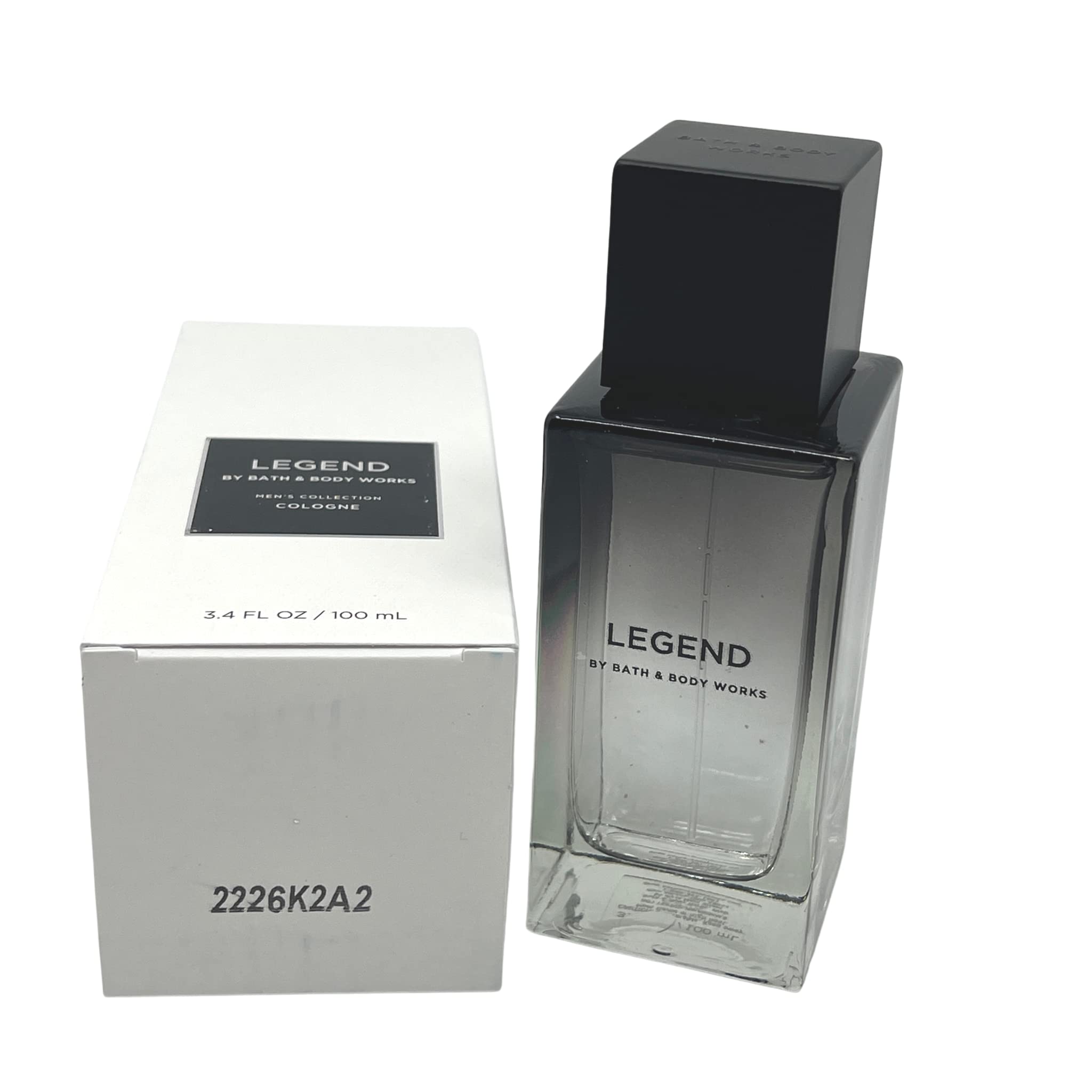 Bath & Body Works Legend Men's Cologne Spray - 3.4oz/100mL Eau de Toilette for Men - Long Lasting Fragrance for Date Night, Office & Special Occasions
