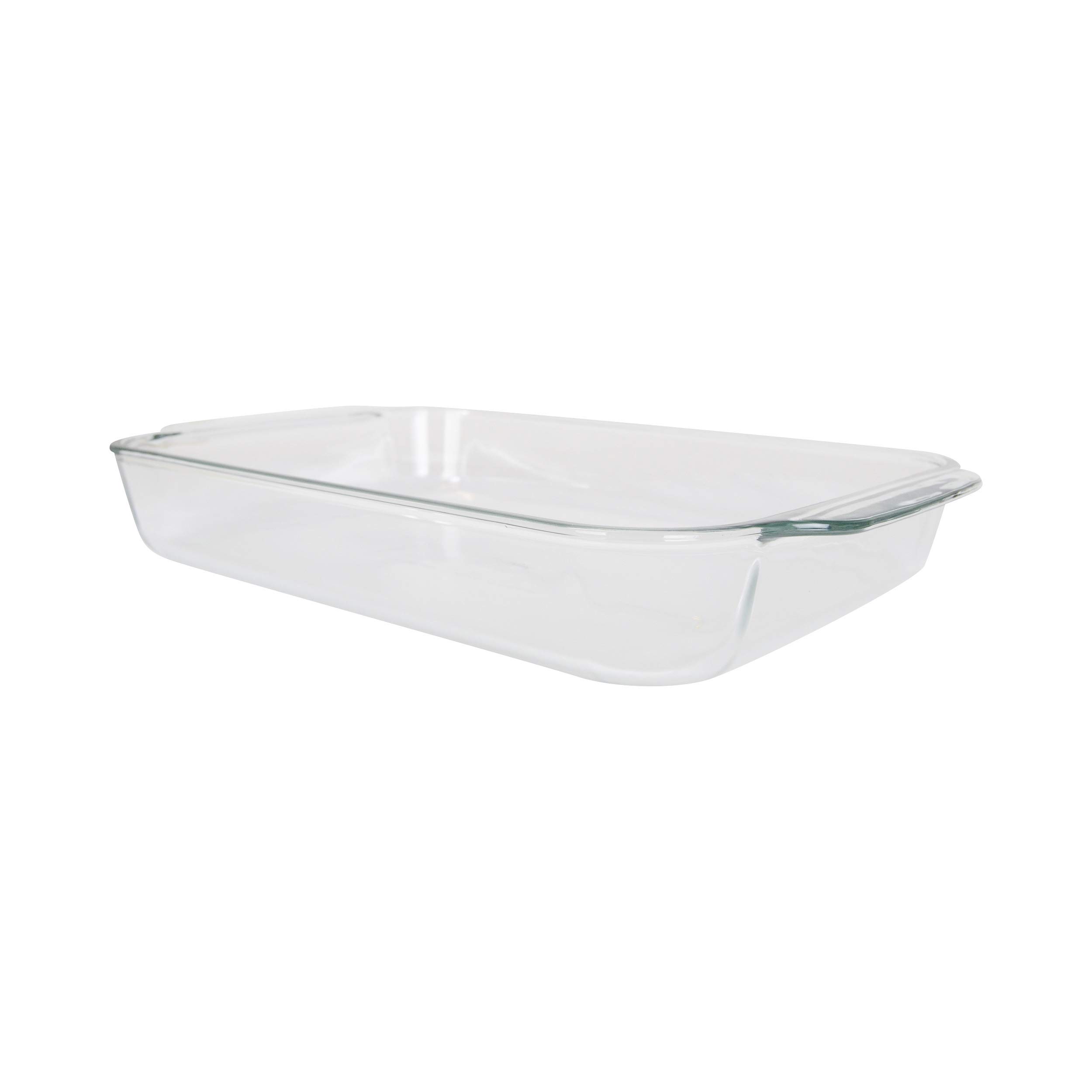 Pyrex 4-Piece Glass Baking Dish Set - 3QT & 2QT (233 & 222 Models) - Oven Safe, Microwave Safe for Baking, Cooking, Meal Prep & Food Storage