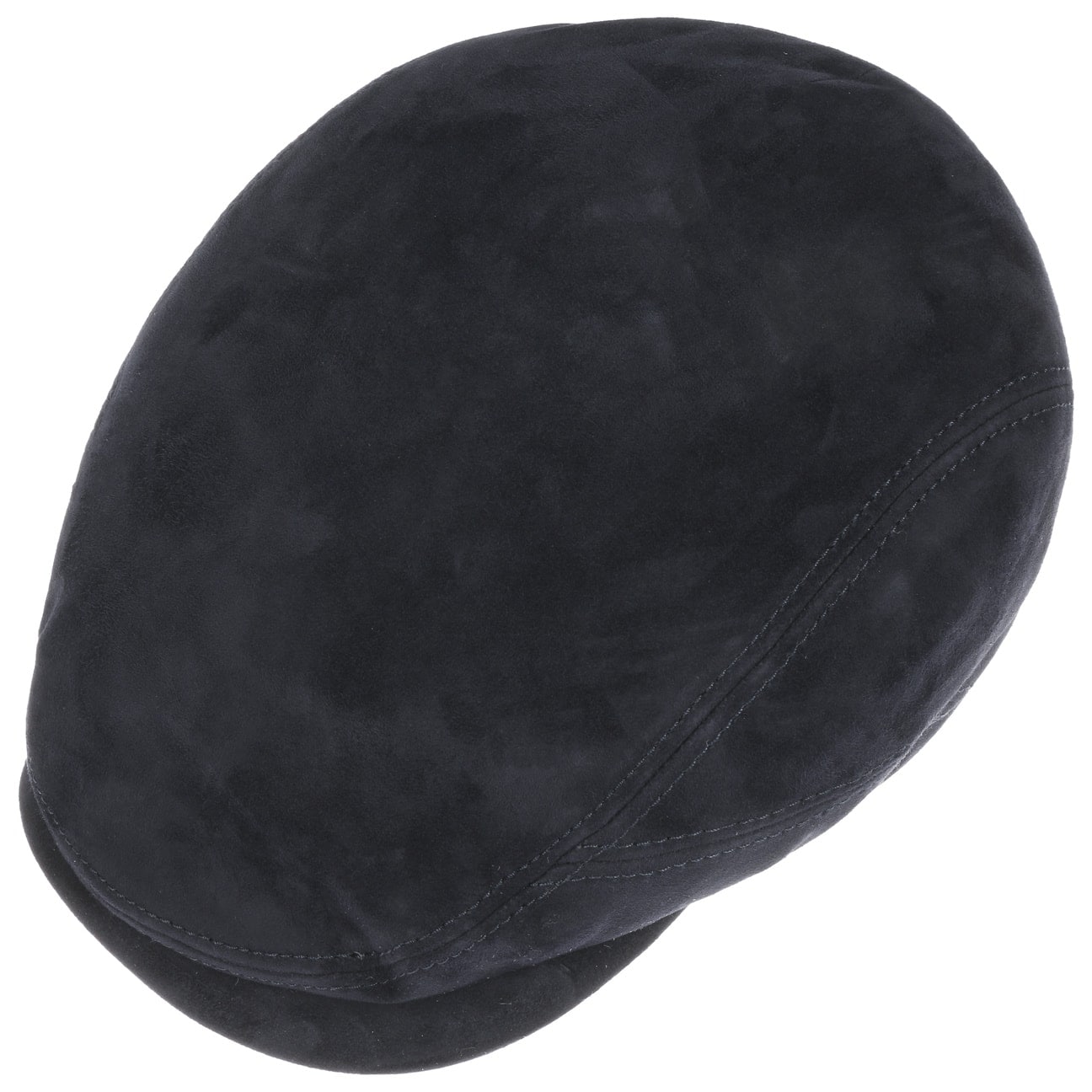 Stetson Goat Suede Flat Cap - Classic Men's Vintage Style Hat for Casual Wear & Outdoor Activities
