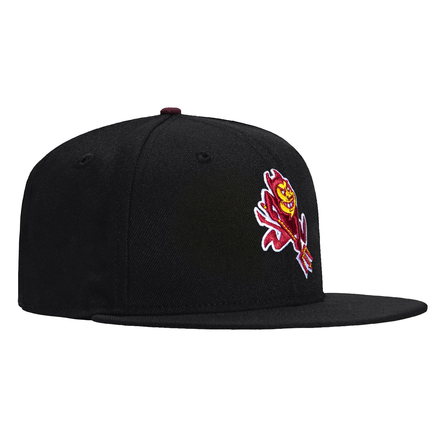 New Era 59Fifty Arizona State Sun Devils Sparky Hat - Black | Official NCAA Baseball Cap for Men & Women | Perfect for College Sports Fans, Game Day & Casual Wear