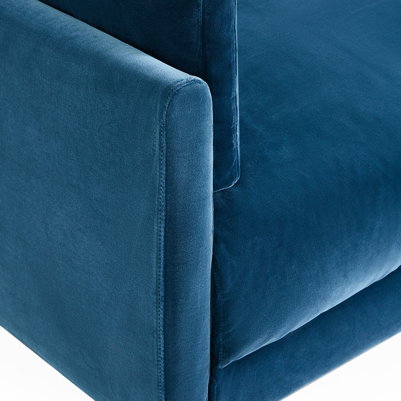 Malibu Sofa 2 - Modern 2-Seater Fabric Couch for Living Room, Lounge & Office - Comfortable Small Space Loveseat with Sturdy Frame