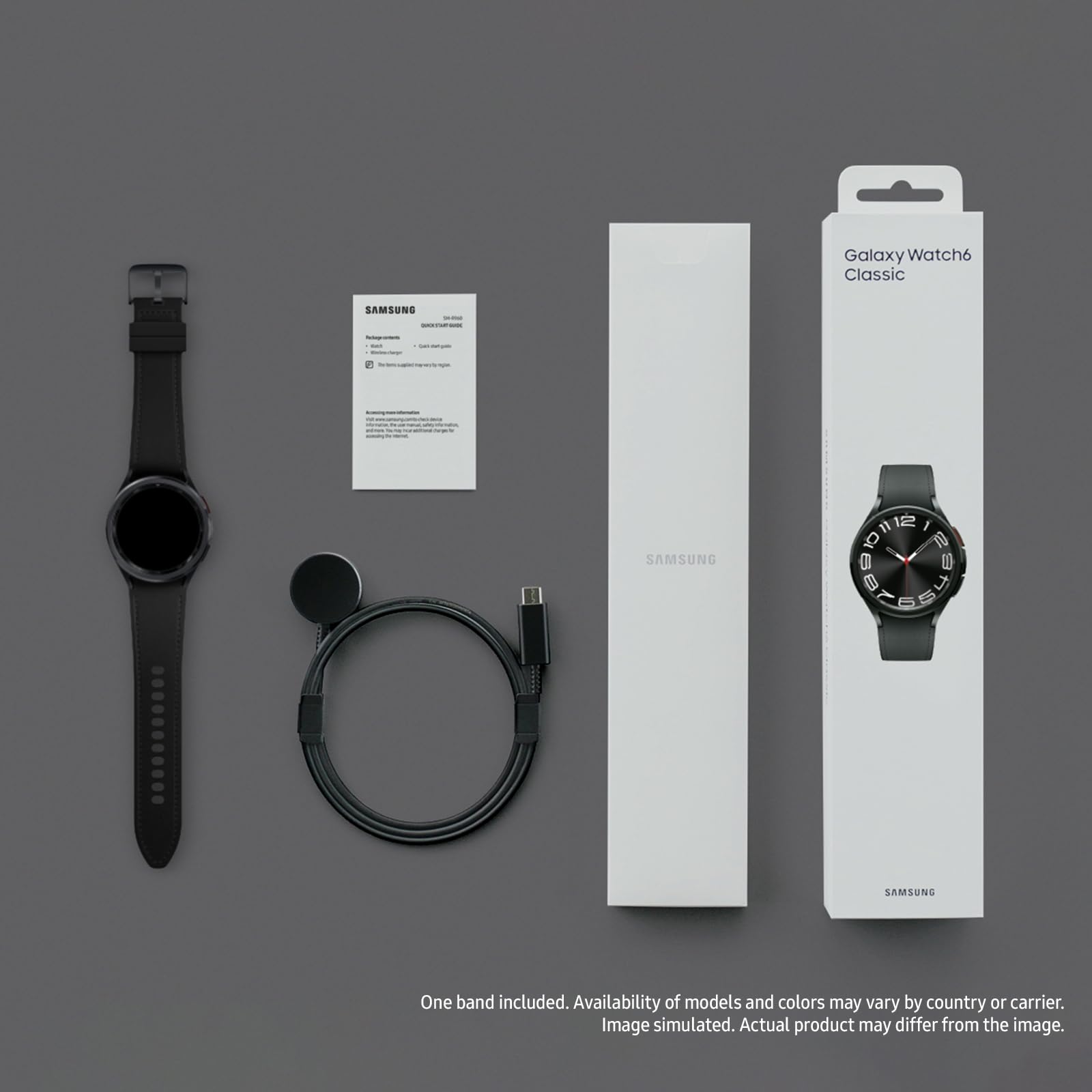 Samsung Galaxy Watch 6 Classic 43mm Bluetooth Smartwatch - Rotating Bezel, Fitness & Sleep Tracker, Heart Rate Monitor, BIA Sensor | Health Insights & Advanced Coaching | US Version in Black | Perfect for Workouts, Sleep Tracking & Daily Activity Monitoring