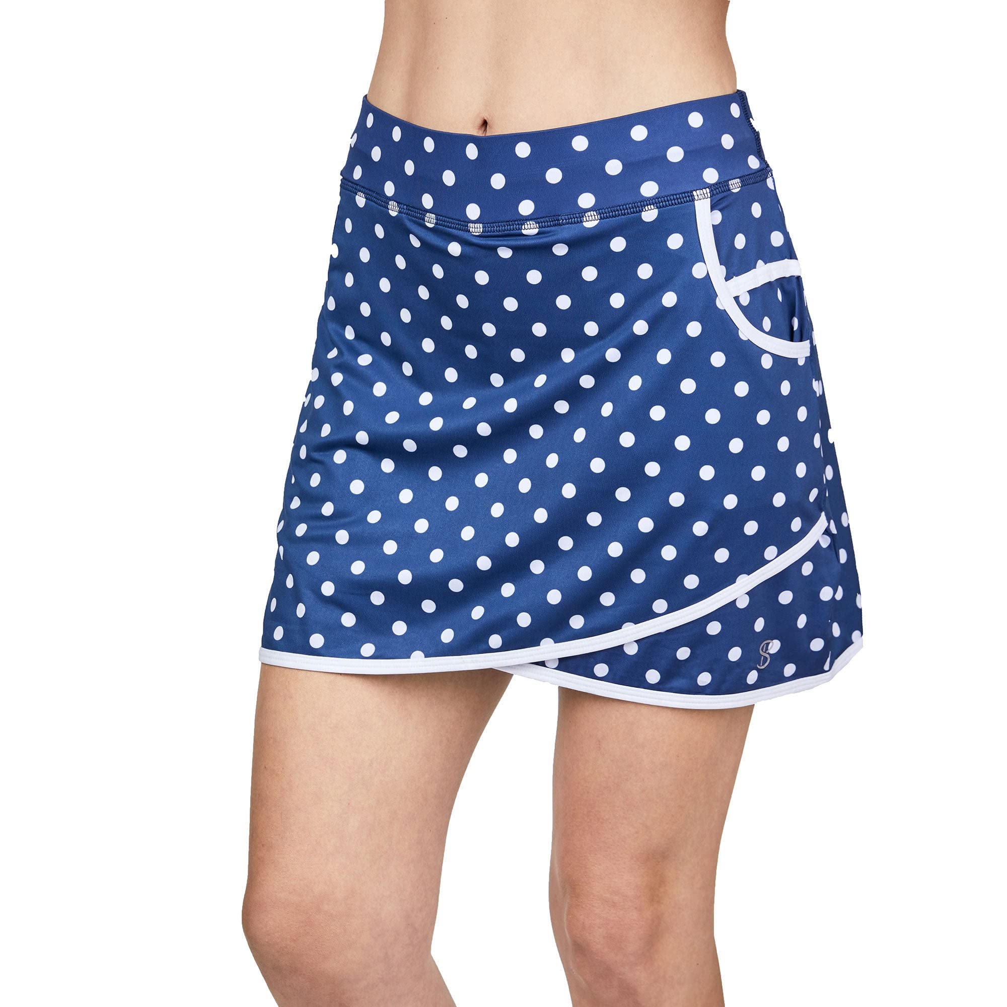 Stylish 16-inch Women's Golf Skort in Vibrant Colors - Perfect for Golfing, Tennis & Casual Summer Wear