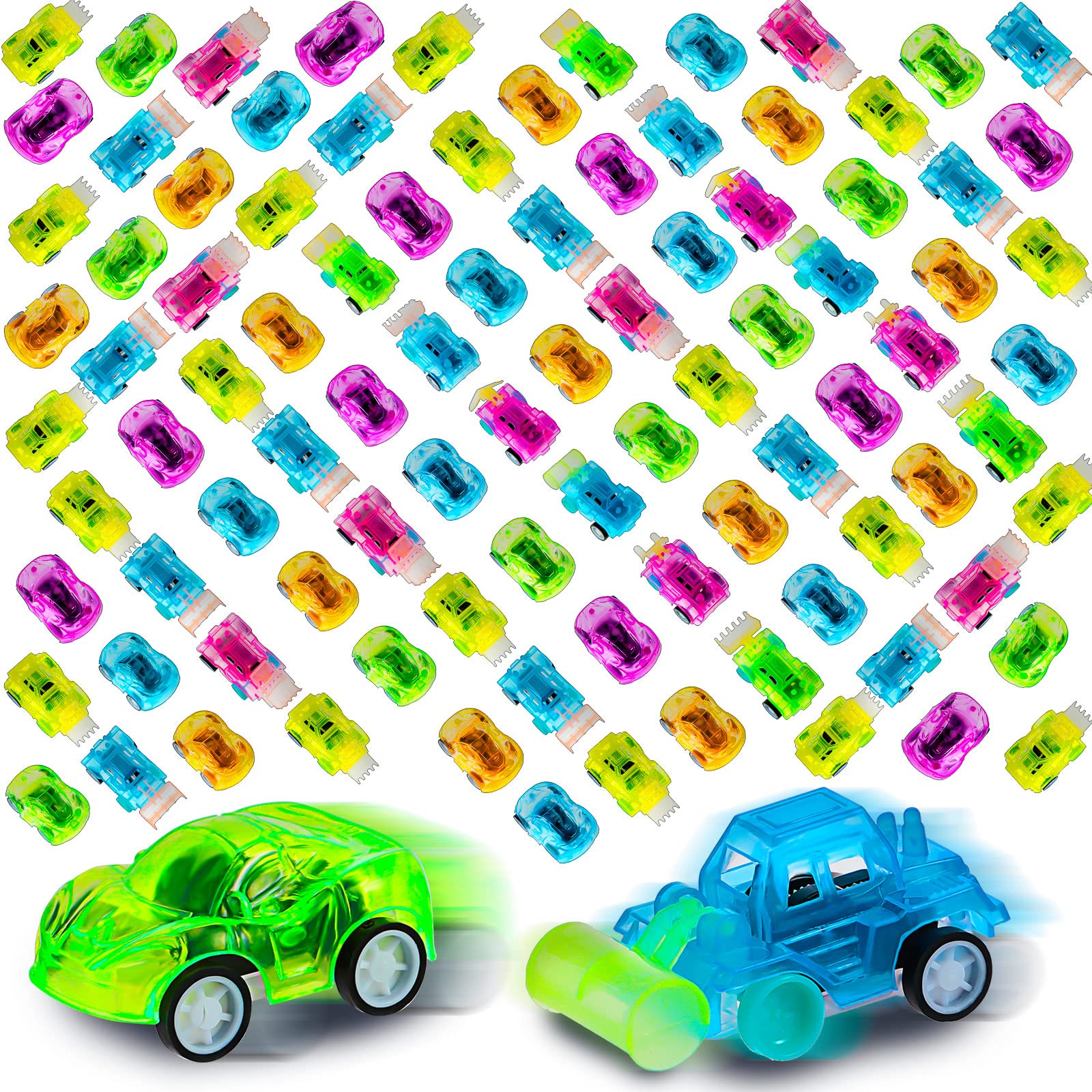 Leitee 150 Pack Pull Back Cars for Kids - Mini Racing Vehicles Toy Set for Toddlers, Birthday Party Favors, Christmas Goodie Bag Stuffers, Classroom Prizes & Carnival Gifts (Stylish Design) - Perfect for Birthday Parties, Classroom Rewards, Holiday Stocking Stuffers & Kids' Playtime Fun