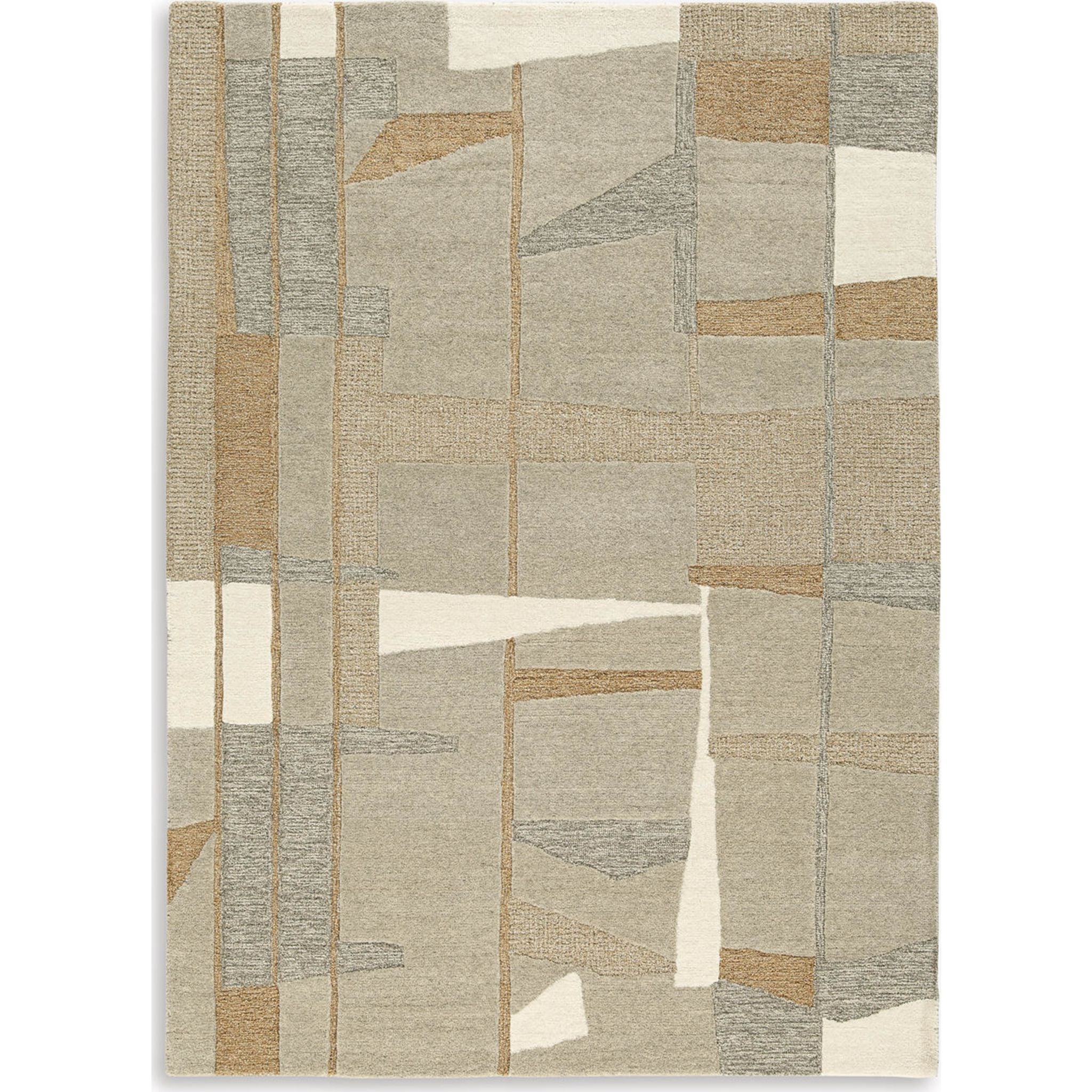 Stylish Abbotton Area Rug - Soft & Durable Non-Slip Living Room Carpet - Perfect for Bedroom, Office, and Home Decor