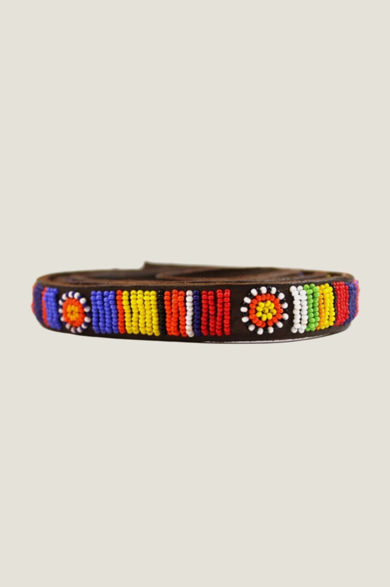 Premium Maasai Multi-Pattern Dog Lead - Durable & Stylish Dog Leash for Walking, Training, and Outdoor Adventures