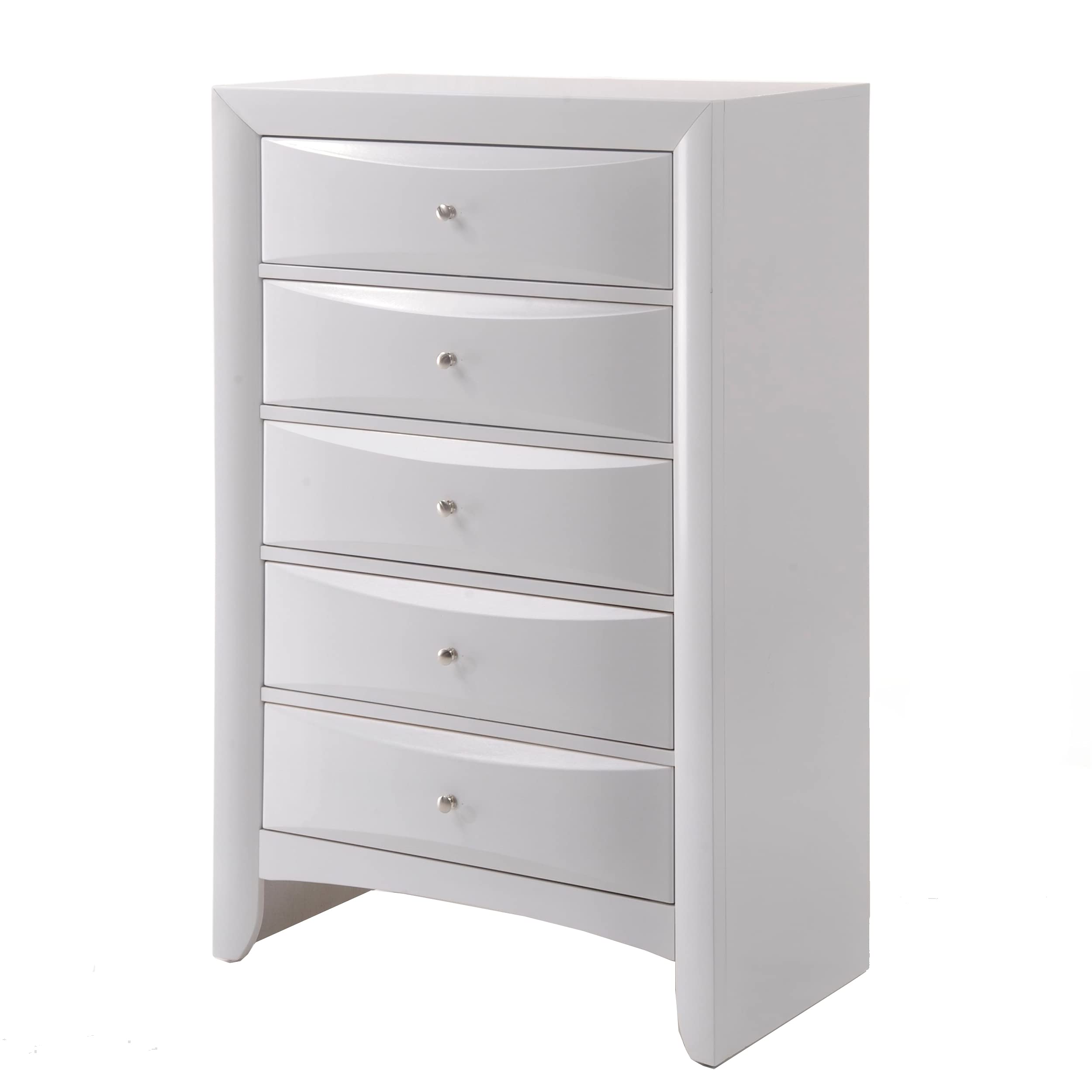 HABITRIO 5-Drawer Solid Wood Storage Chest, 32