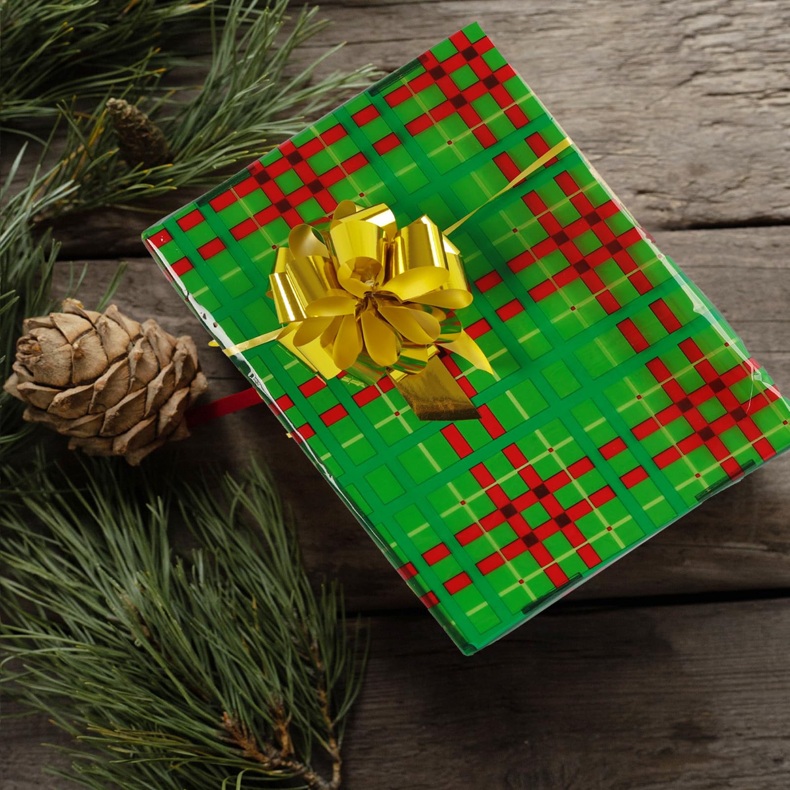 CMFYHM Christmas Cellophane Wrap Roll (34