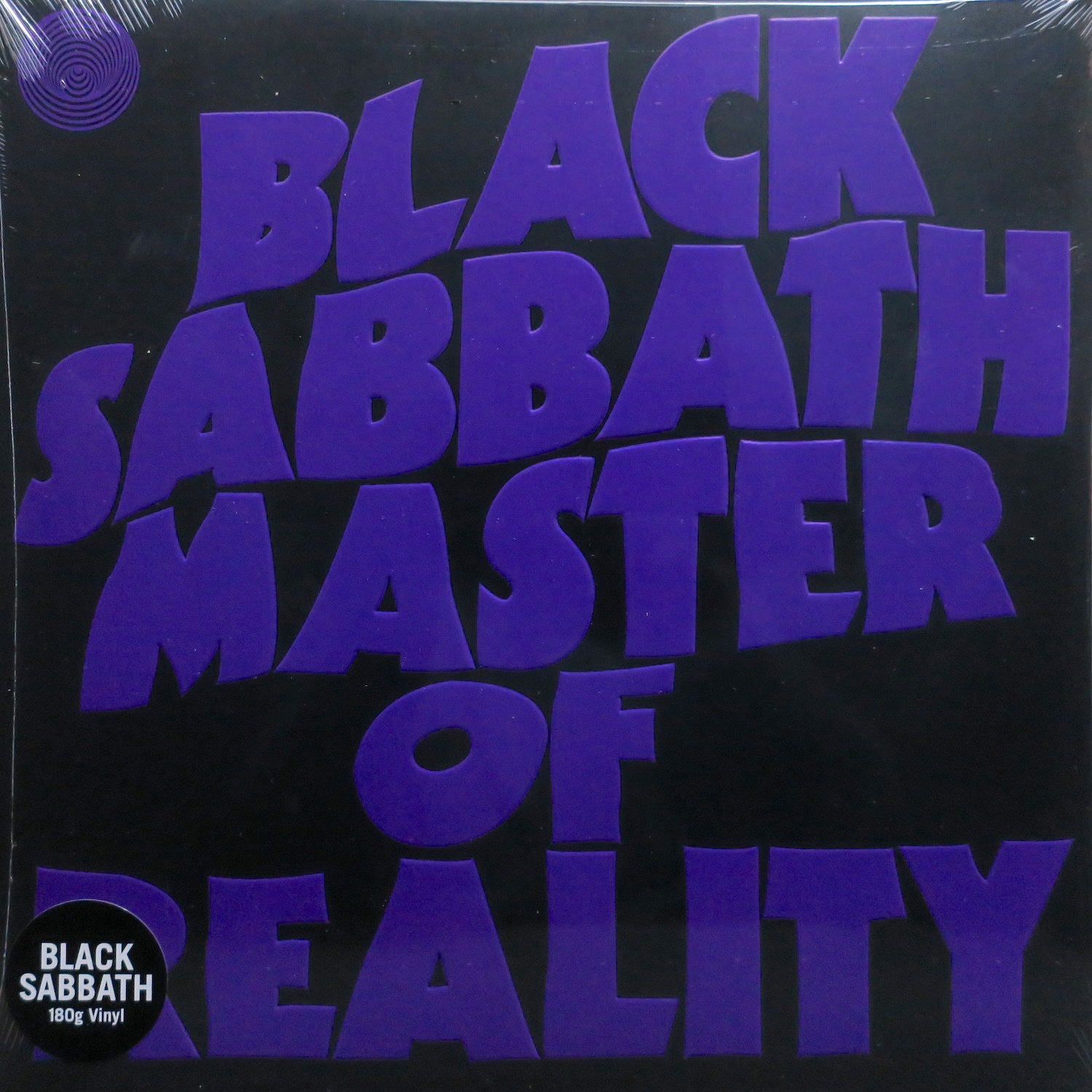 BLACK SABBATH 'Master Of Reality' 180g Vinyl LP Record - Heavy Metal Classic Album for Music Collectors & Audiophiles - Perfect for Home Listening & Vinyl Enthusiast Collections