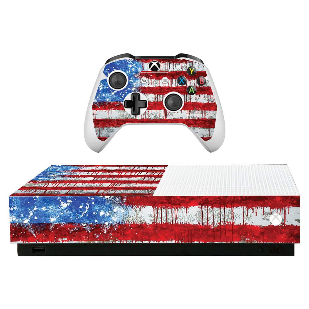 MightySkins Vinyl Decal Wrap Cover for Microsoft Xbox One S All-Digital Edition - Protective, Durable, Customizable Skin | Easy to Apply & Remove | Made in USA | Perfect for Gaming Setups & Personalization