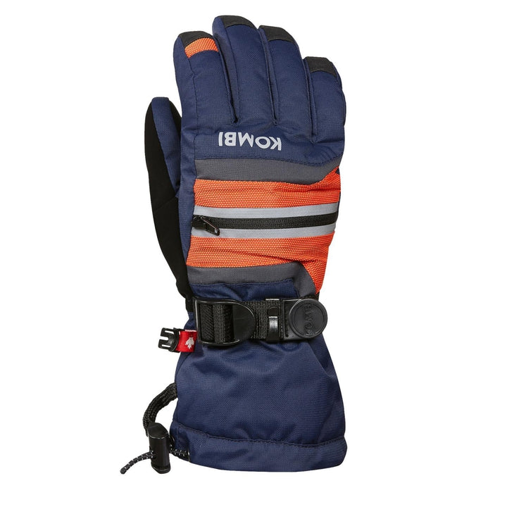 Kombi 2023 Junior The Yolo Glove - Kids' Winter Snow Gloves for Boys & Girls, Waterproof & Warm, Perfect for Skiing, Snowboarding & Outdoor Play