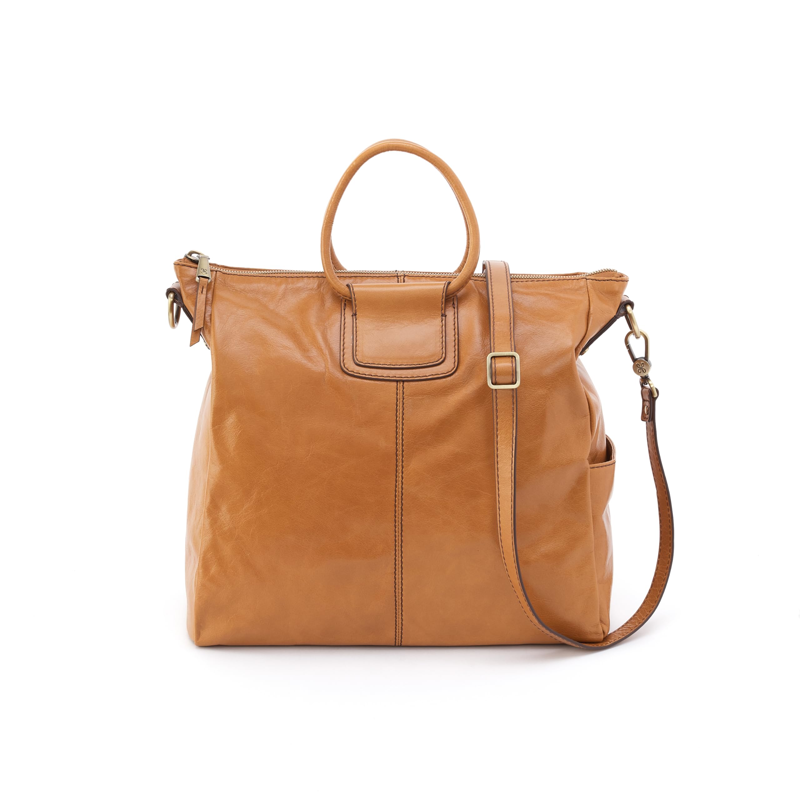 HOBO Sheila Large Leather Satchel for Women - Stylish Crossbody Bag with Top Handle - Perfect for Work, Travel & Everyday Use