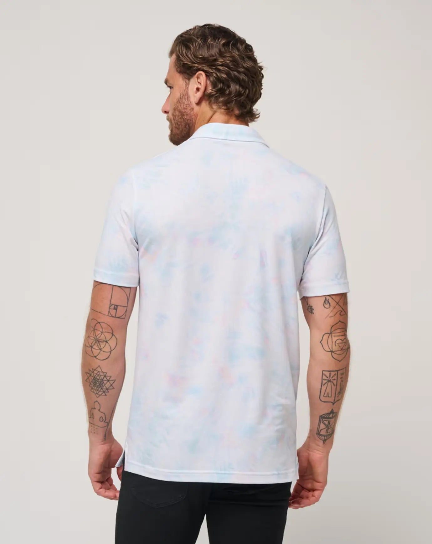 All Tied Up Polo Shirt for Men - Stylish Casual & Business Wear - Perfect for Office, Golf & Social Events