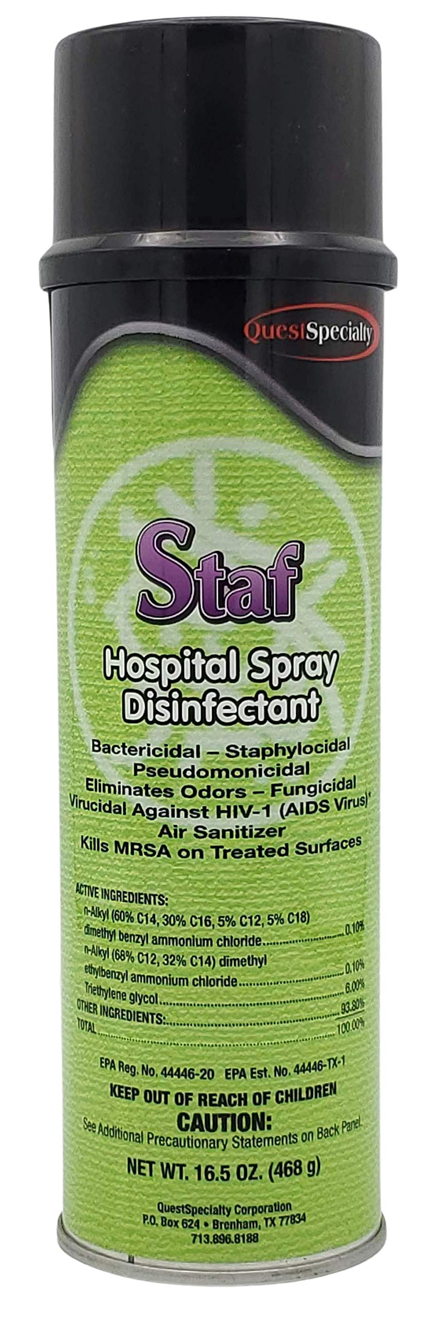 STAF Air Sanitizer Spray - 12 Pack (20 oz Each) | Eliminates Odors & Freshens Air | Ideal for Home, Office, Car & Pet Areas