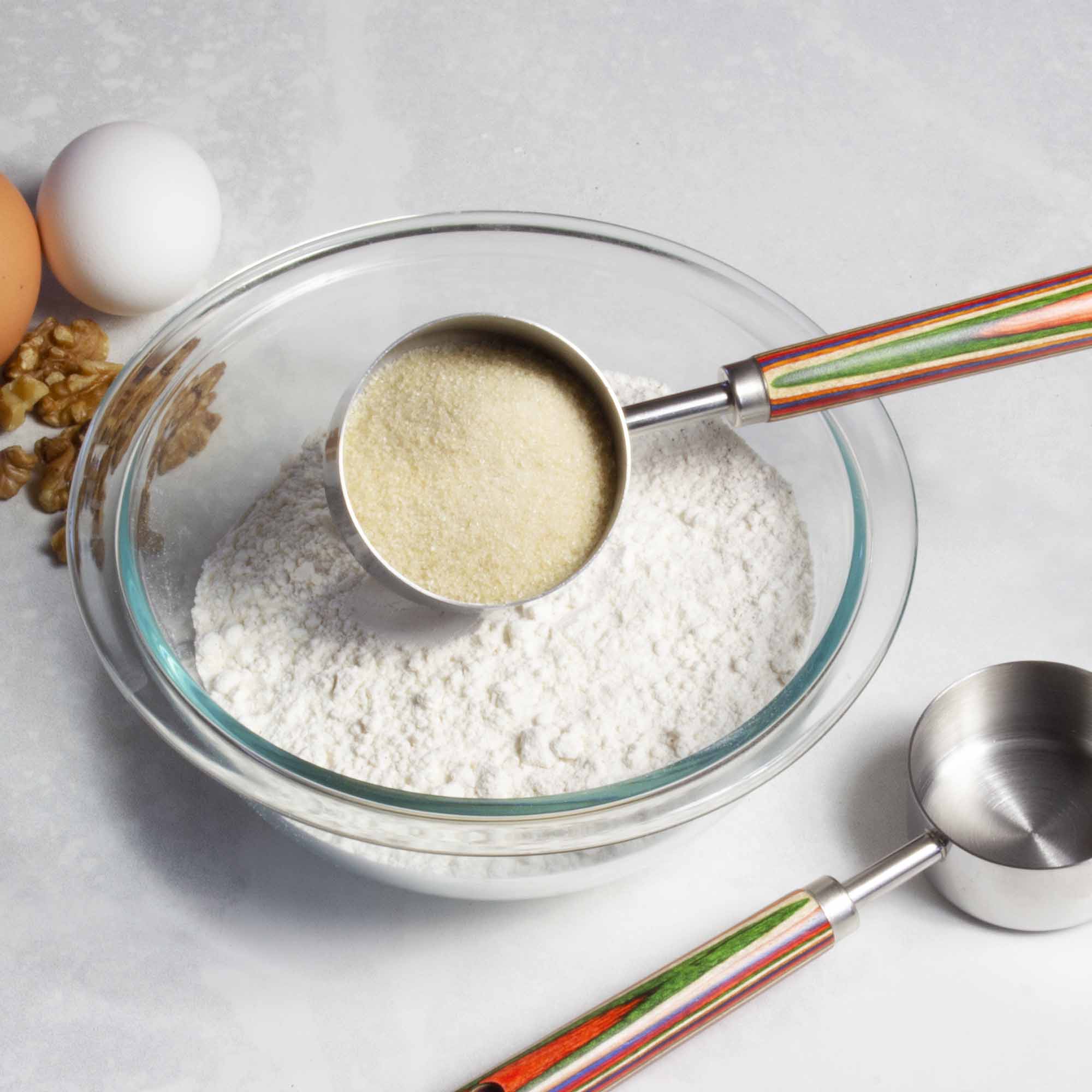 Baltique® Marrakesh Collection 4-Piece Measuring Cup Set - Premium Kitchen Measuring Cups for Baking, Cooking & Liquid Ingredients - Perfect for Home Chefs & Professional Bakers
