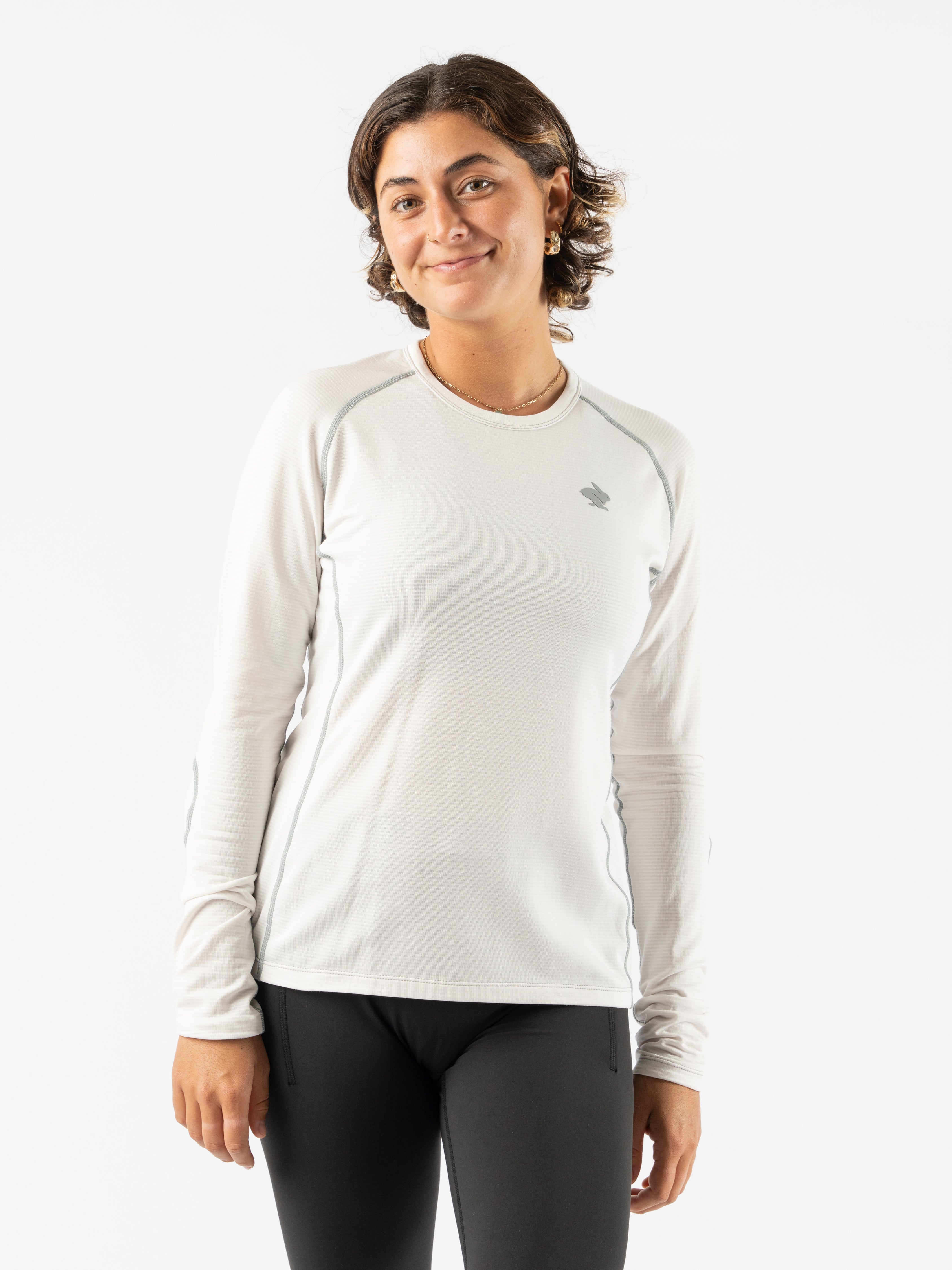Women's Layer 1 Base Layer Top - Moisture Wicking Thermal Shirt for Cold Weather - Perfect for Hiking, Skiing & Outdoor Activities