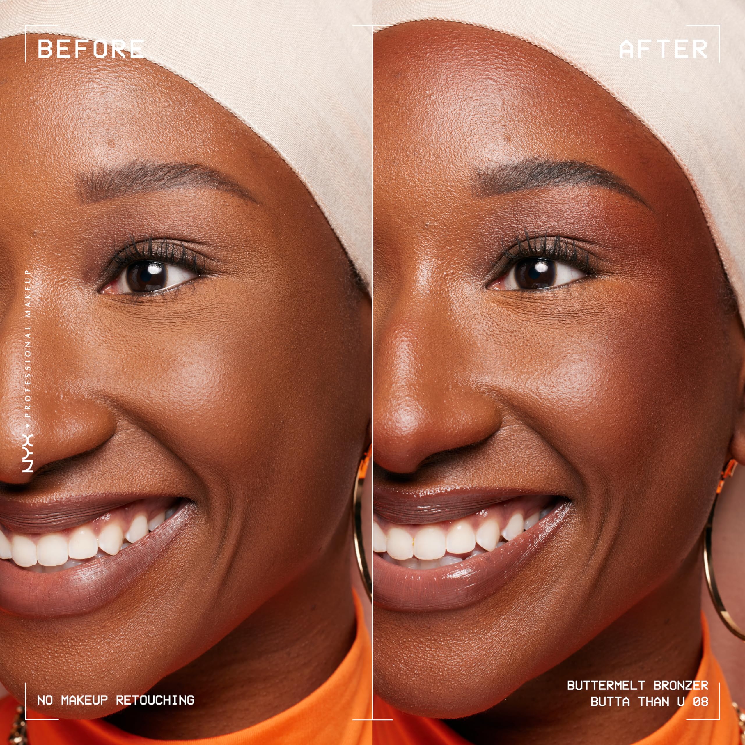NYX PROFESSIONAL MAKEUP Matte Buttermelt Bronzer - Long Lasting 12-Hour Wear, Vegan & Cruelty Free Face Makeup - Butta Than U Shade | Perfect for Contouring & Everyday Natural Glow