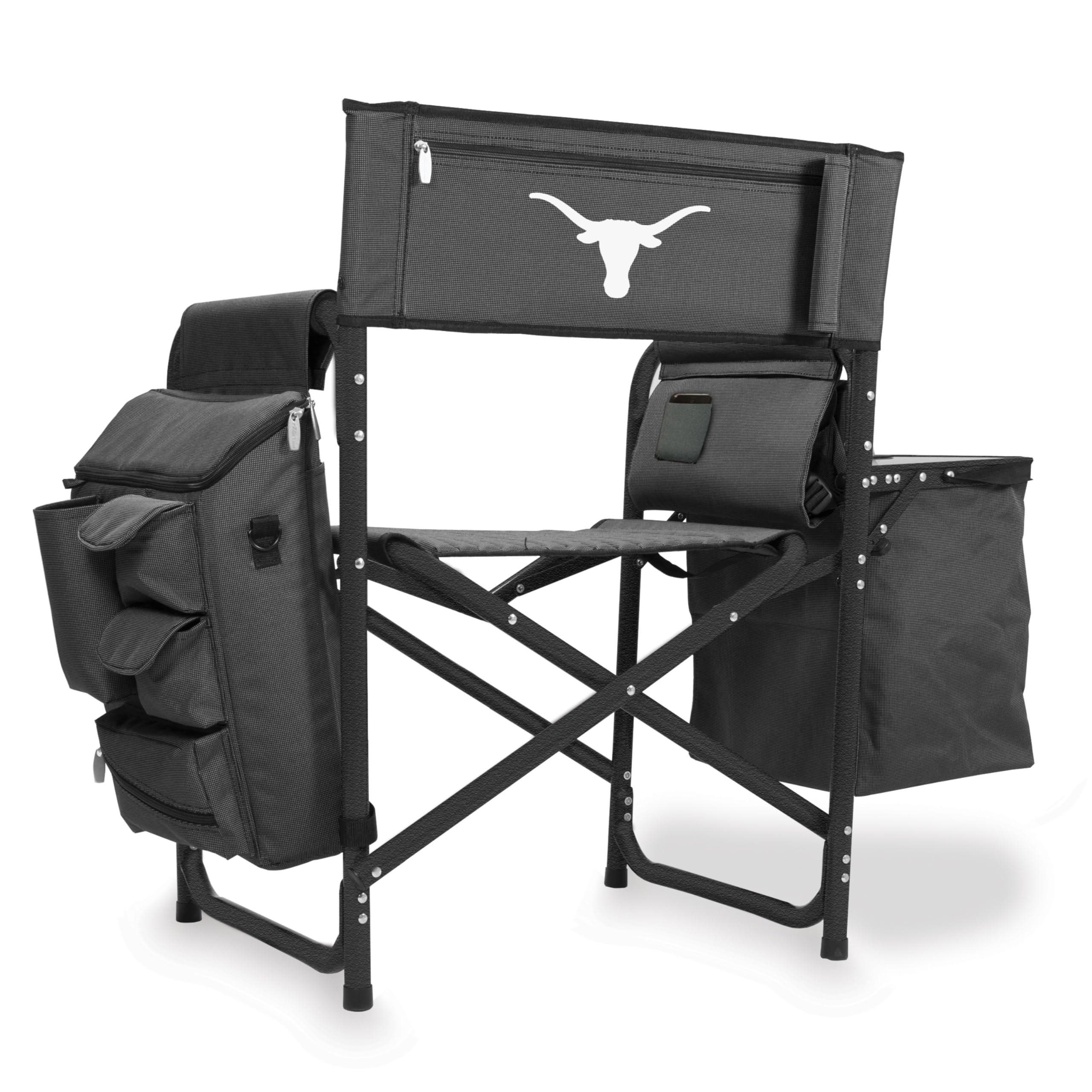 NCAA Baylor Bears Portable Camping Chair with Side Table & Soft Cooler - Lightweight Folding Beach Chair for Adults - Outdoor Lawn Chair for Picnics, Tailgating, Concerts, and Beach Parties