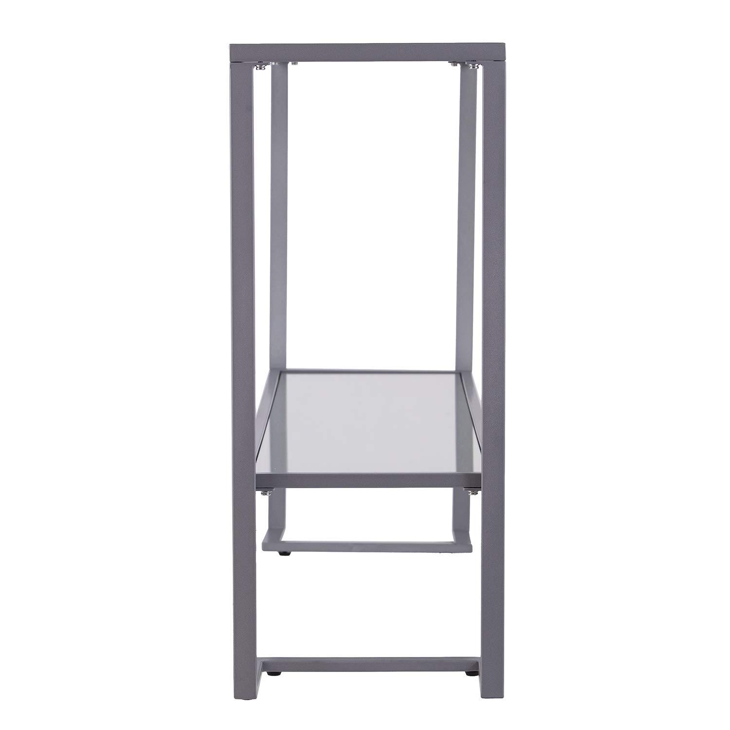 SEI Furniture Southern Enterprises Horten Glam Narrow Console Table - Silver Finish | Elegant Entryway, Hallway & Living Room Decor | Slim Sofa Table for Small Spaces