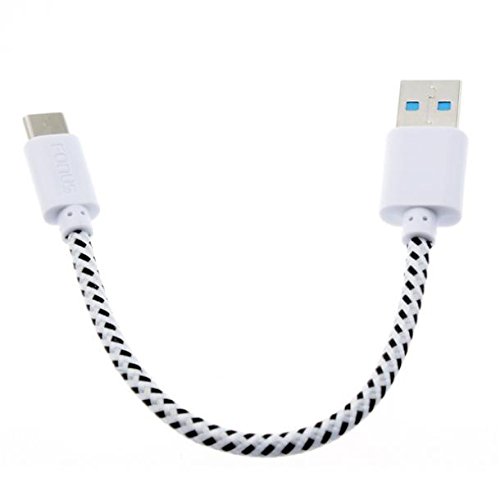 3FT Short USB-C to USB-C Fast Charging Cable - Compatible with Motorola Razr (2020) & Revvlry Plus - Perfect for Car, Office & Travel Charging