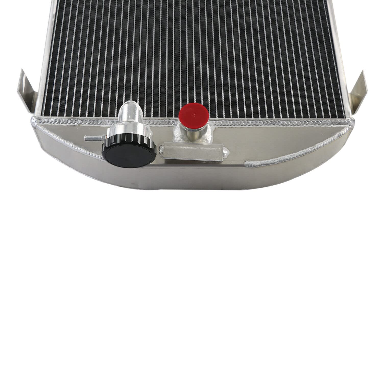1930-1932 Ford Hi-Boy Hot Rod Aluminum Radiator - 3 Row High Performance Cooling for Ford V8 Engine - Perfect for Classic Car Restoration & Hot Rod Builds