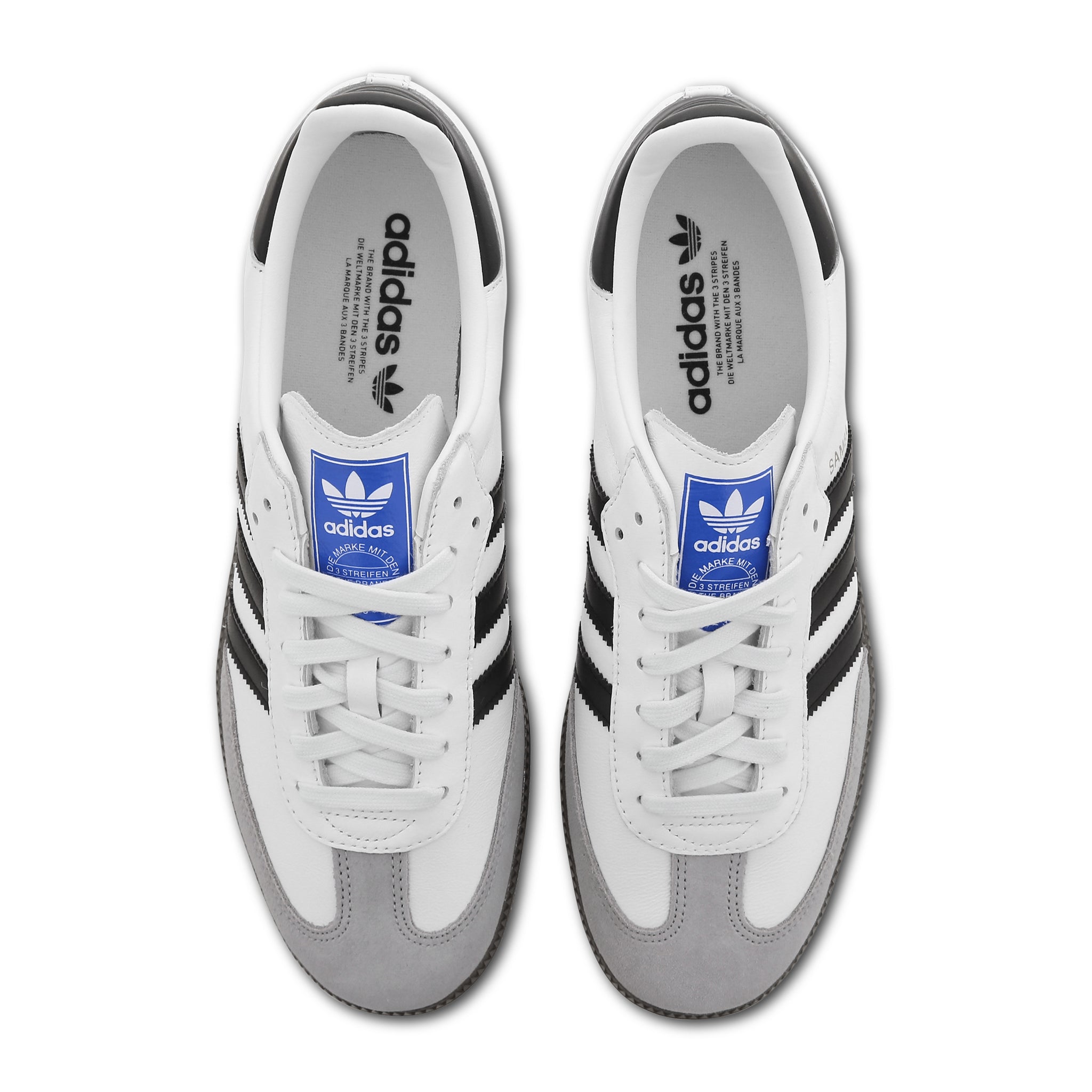 Adidas Samba OG Sneakers - Cloud White & Core Black | Classic Men's & Women's Casual Shoes for Everyday Wear, Street Style & Light Sports Activities