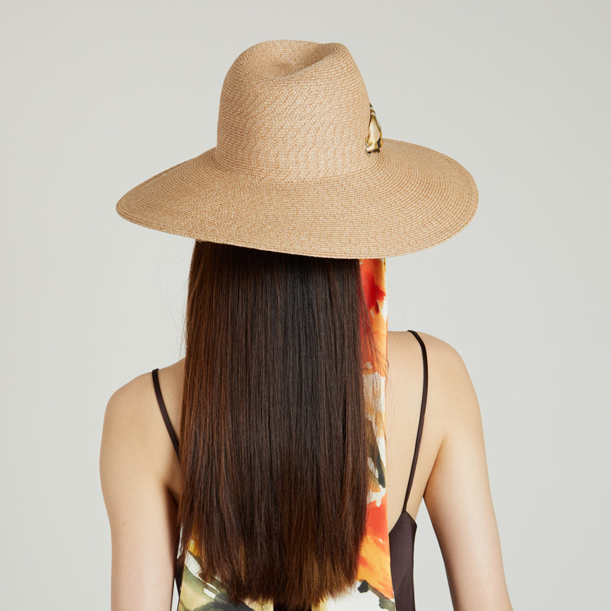 Cassidy Toyo Packable Fedora Hat for Men & Women - Lightweight Travel Sun Hat with UPF 50+ Protection - Foldable Summer Beach Hat for Outdoor, Vacation, and Hiking