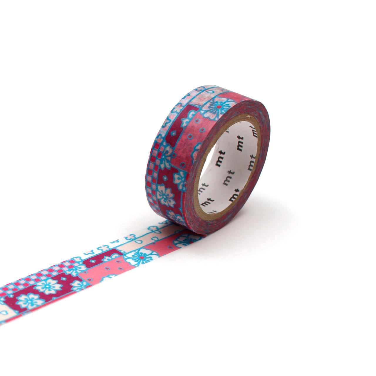 Japanese Cherry Blossom Washi Tape - Decorative Floral Paper Tape for Scrapbooking, Journaling, Gift Wrapping & DIY Crafts (Single Roll) - Perfect for Bullet Journals, Planners, and Home Decor